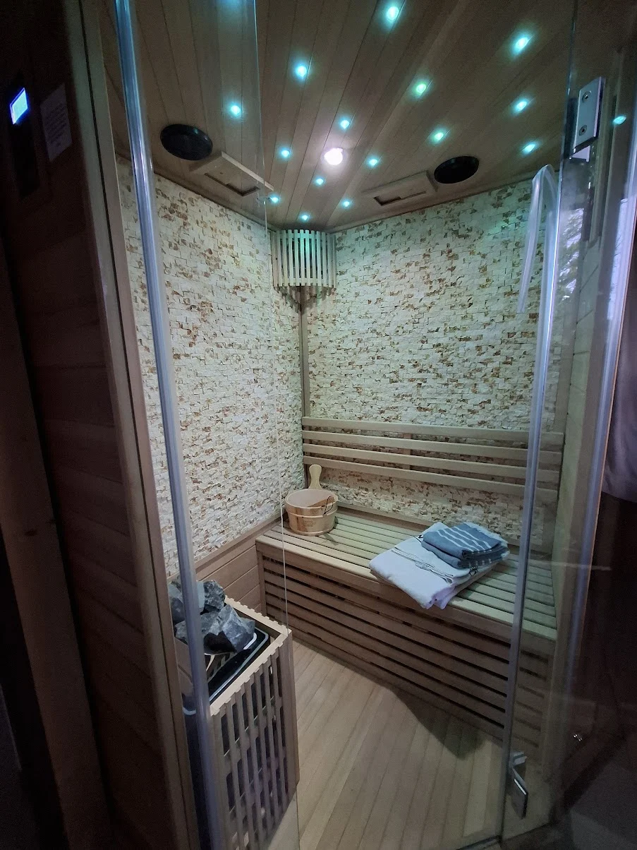 Sauna privatif du chalet